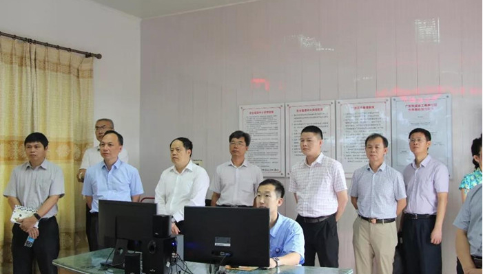 廣業(yè)集團(tuán)董事長(zhǎng)余志良一行到華威化工調(diào)研檢查工作