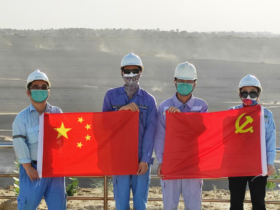 【國企擔當】海外戰(zhàn)“疫”——宏大爆破將鮮紅黨旗屹立在海外防疫一線！