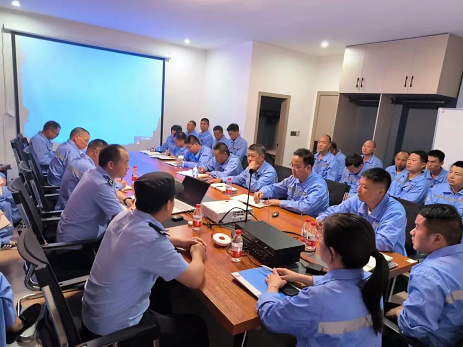 警民面對(duì)面、搭建連心橋｜宏大爆破宜春時(shí)代項(xiàng)目部開(kāi)展反詐宣傳活動(dòng)